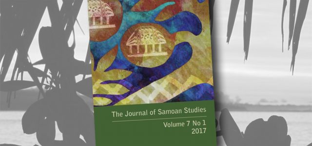 Journal for Samoan Studies - Volume 7 cover page